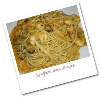 Spaghetti frutti di mare