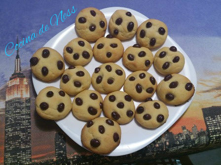 Cookies de vainilla con Conguitos